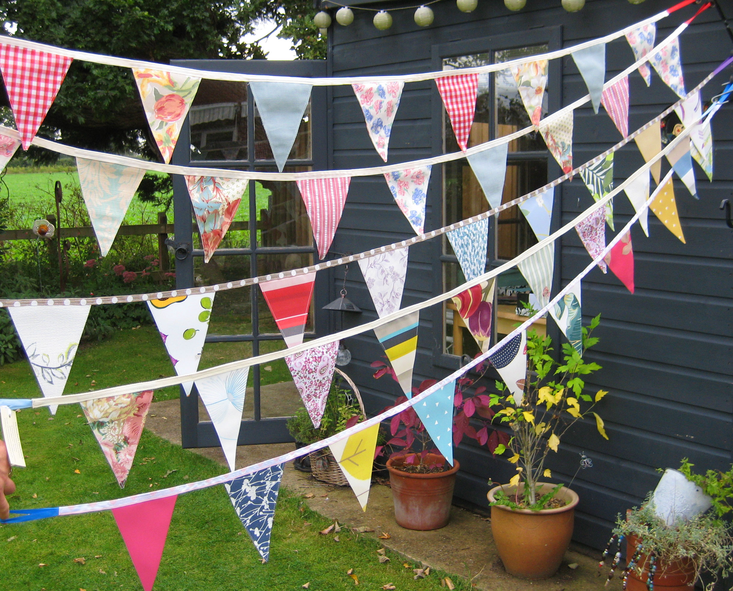 Summer Floral Bunting 2m